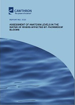 Assessment of anatoxin levels in the water of rivers affected by Phormidium blooms thumbnail
