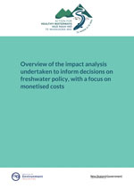 Cover for Overview of the impact analysis undertaken to inform decisions thumbnail