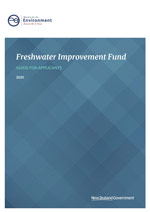 Freshwater Improvement Fund Guide for Expressions of Interest 2020 cover