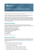 advice for exporters info sheet cover web