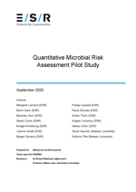 quantitative microbial risk assessment pilot study cover web
