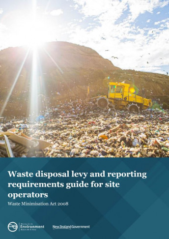 Waste disposal levy and reporting requirements guide for site operators tn v2